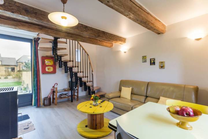 Gîte pour 4 personnes, avec jardin et terrasse à Saint-Jouin-Bruneval - 2