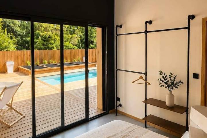 Maison de vacances pour 8 personnes, avec jardin et jacuzzi à Martillac