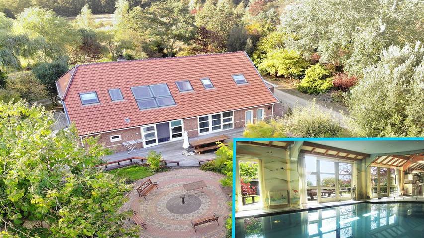 Vakantiehuis voor 17 personen, met terras en tuin, kindvriendelijk in Provincie Groningen