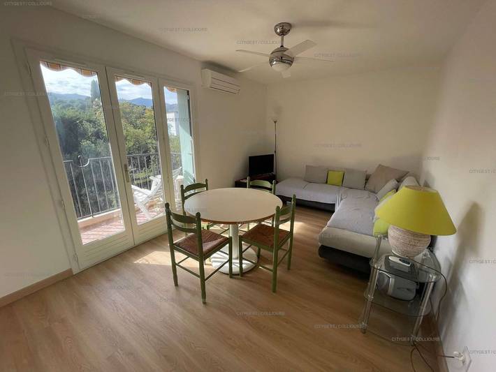Ganze Wohnung, Modernes Apartment mit Pool, Klimaanlage und Parkplatz, 300m vom Strand entfernt in La Côte Vermeille, Collioure
