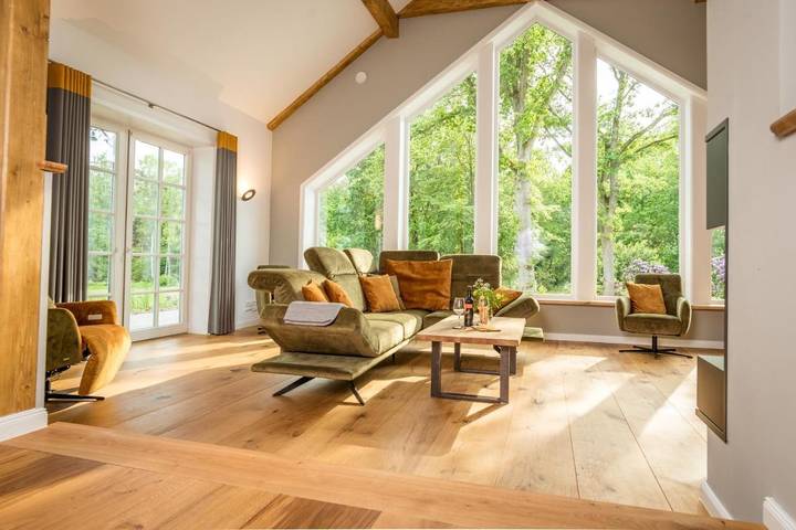 Ferienhaus für 8 Personen, mit Terrasse und Garten sowie Sauna und Ausblick in Bispingen - 2