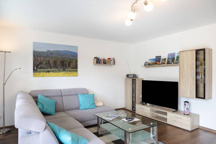 Entire apartment, Apartment 'Dörnbergblick Klinge' with Private Terrace and Wi-Fi in Calden, Landkreis Kassel