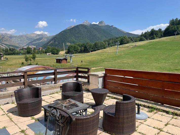 Appartement de vacances pour 4 personnes, avec Terrasse ainsi que Sauna et Vue