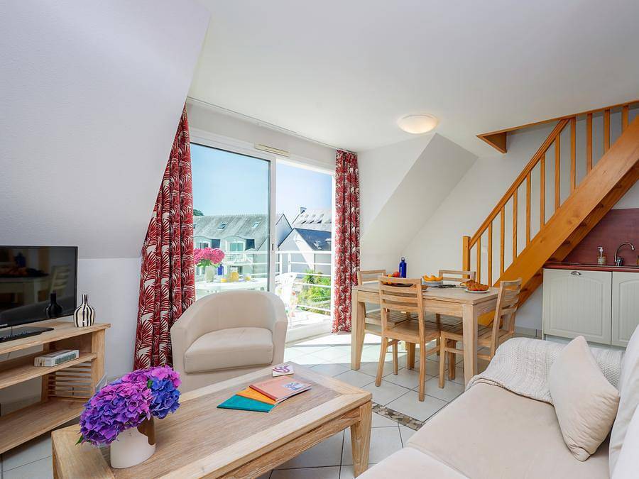 Résidence Goélia - Le Domaine Des Glénan - Appartement 6 personen - G/295_2 Kamers Hut 6 Personen Cote Village in Fouesnant, Côte de Cornouaille