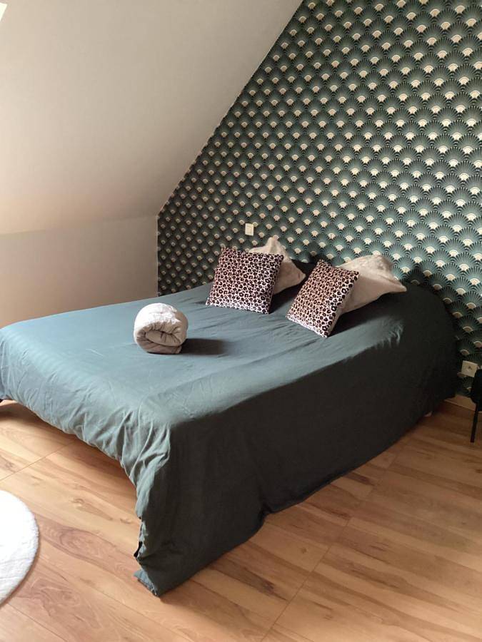 Gîte pour 2 personnes, avec terrasse ainsi que jardin et vue à Janzé