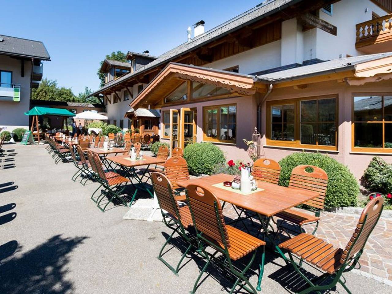 Aichingerwirt - Doppelzimmer Aich in Sankt Lorenz, Mondsee & Irrsee