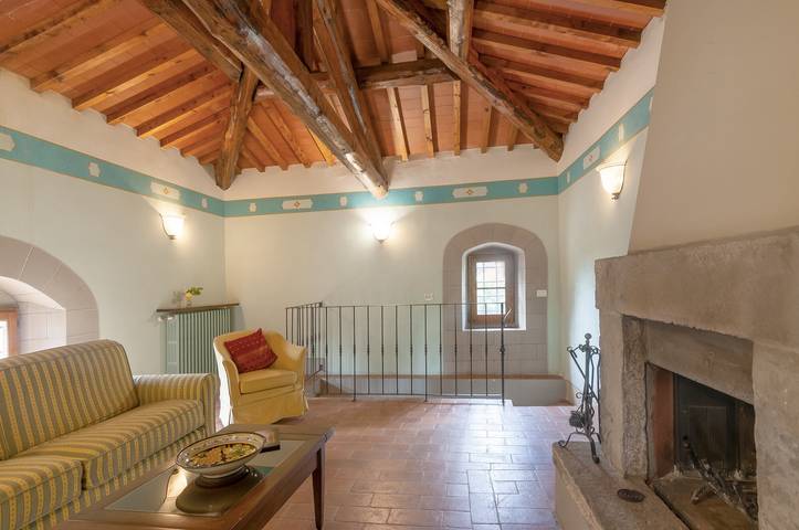 Apartamento 'La Torre' con piscina compartida, terraza privada y Wi-Fi in Montespertoli, Provincia de Firenze