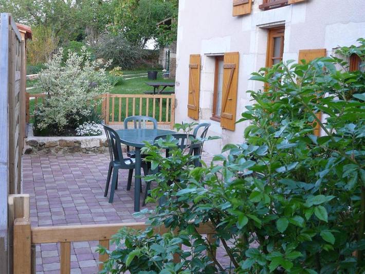 Location de vacances pour 4 personnes, avec terrasse dans Roches-Prémarie-Andillé