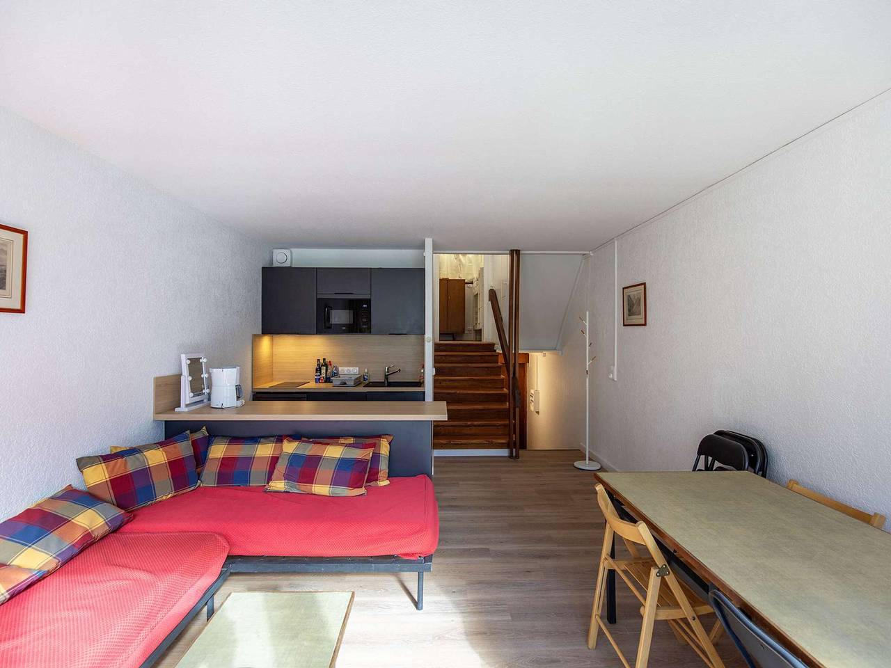 Appartement entier, Studio lumineux 6 personnes, sud, proche pistes - La Mongie in La Mongie, Bagnères-de-Bigorre