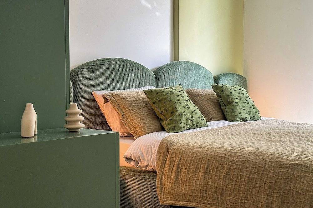 Hel lejlighed, Apartment 1+1 Qoople Legend A12 100 m from the sea in Alanya, Antalya (provins)