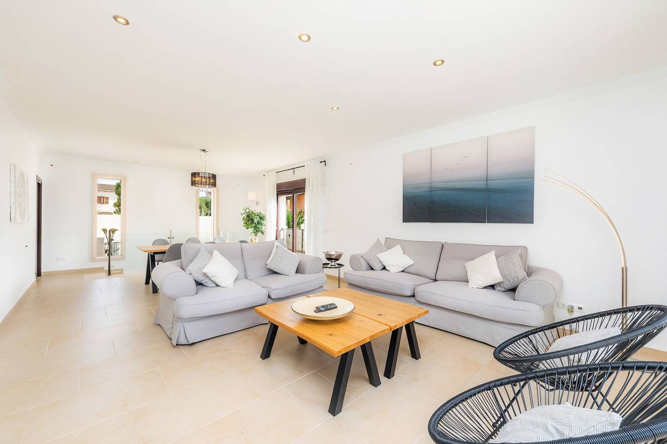 Villa Casa Bon Sol mit Pool, Gemeinschaftsterrasse und Wlan in Son Moll, Capdepera