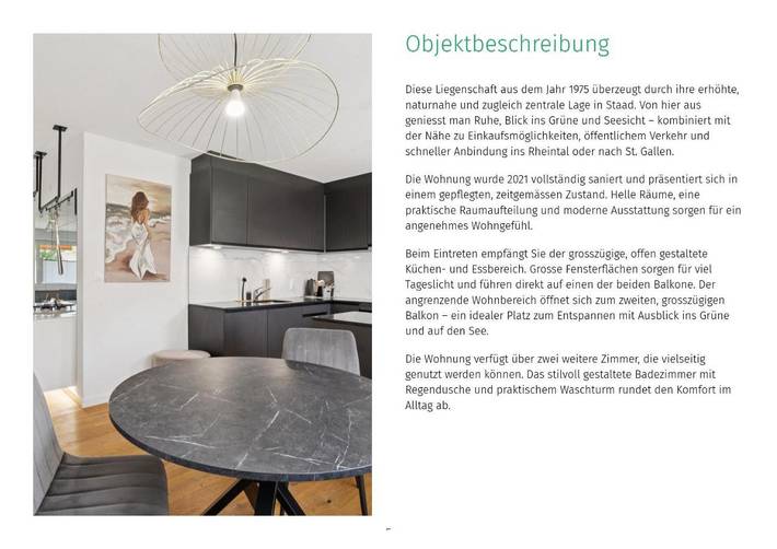 Gîte pour 3 personnes, avec vue ainsi que vue sur le lac et balcon à Thal - 3