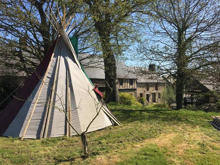 Gîte pour 4 personnes, avec piscine et jardin, animaux acceptés à Bazouges-la-Pérouse - 4
