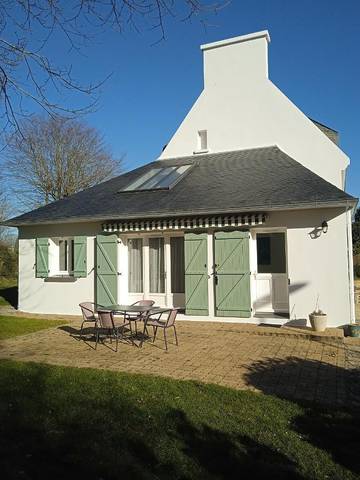 Maison de vacances pour 4 personnes, avec terrasse et jardin à Pleuven