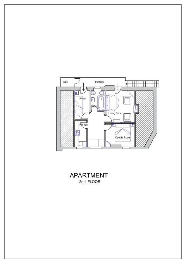 Gîte pour 3 personnes, avec jardin et vue à San Vito di Cadore - 2