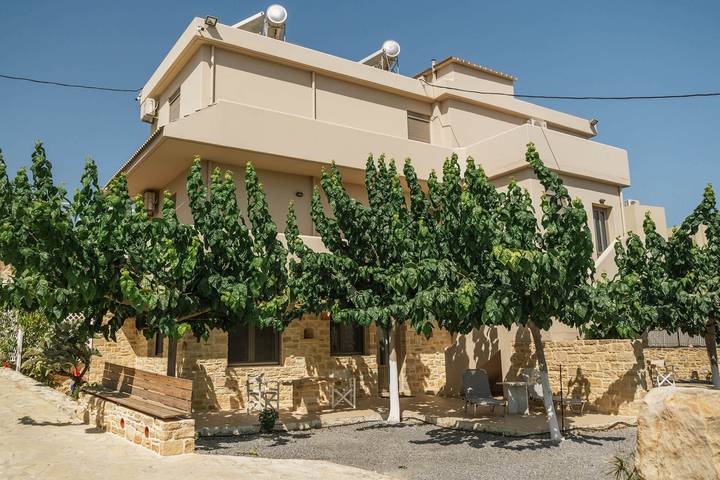 Appartement voor 2 personen, met tuin, met huisdier op Kreta