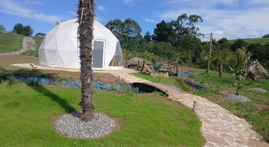 Tienda para 2 personas, con piscina y terraza además de jardín y vistas, Se admiten mascotas en Asturias - 2