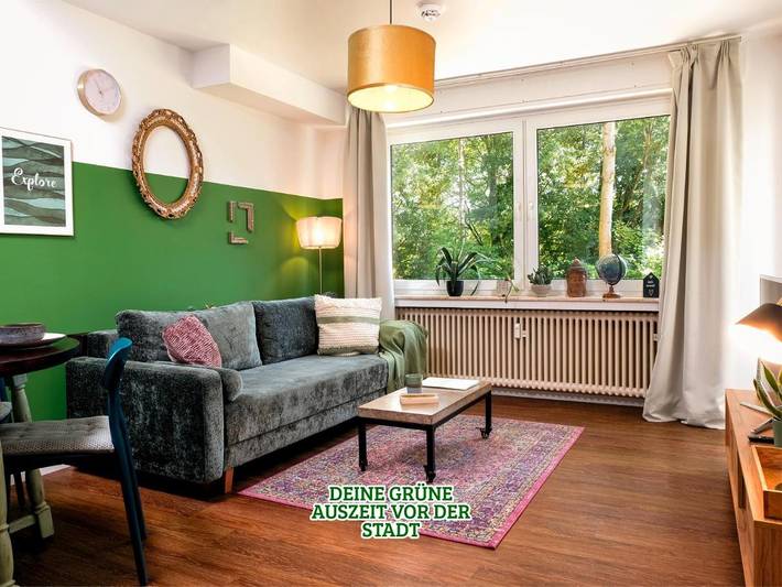 Ferienwohnung für 4 Personen, mit Terrasse und Ausblick in Erkrath