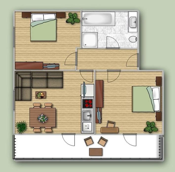 Ferienwohnung für 5 Personen, mit Garten und Ausblick sowie Sauna in Seefeld in Tirol - 2