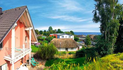 Ferienhaus mit Meerblick für 11 Personen, mit Terrasse und Garten, mit Haustier auf der Halbinsel Mönchgut