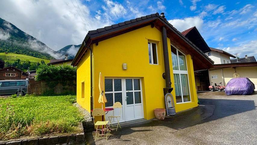 Location de vacances pour 2 personnes, avec Terrasse et Jardin dans Réchy