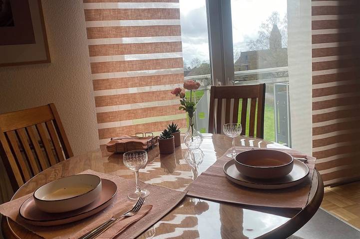 Ferienwohnung für 3 Personen, mit Garten