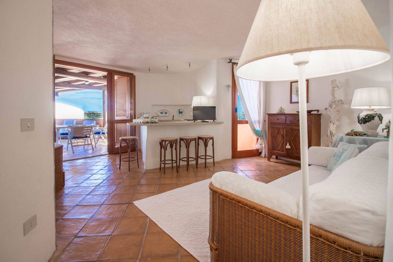 Apartamento entero, Apartamento de vacaciones para 2 personas con balcón/terraza in Porto Cervo, Arzachena