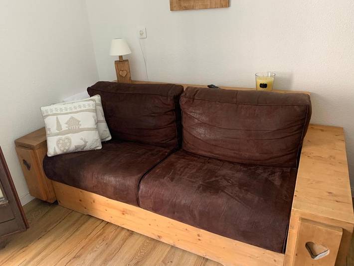 Gîte pour 2 personnes, avec balcon et vue, animaux acceptés à Habère-Poche - 3