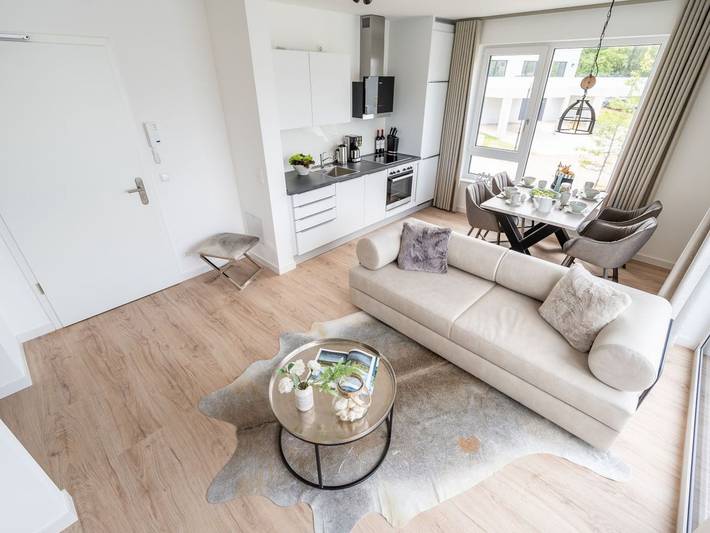 Ferienwohnung für 2 Personen, mit Balkon, kinderfreundlich auf Rügen