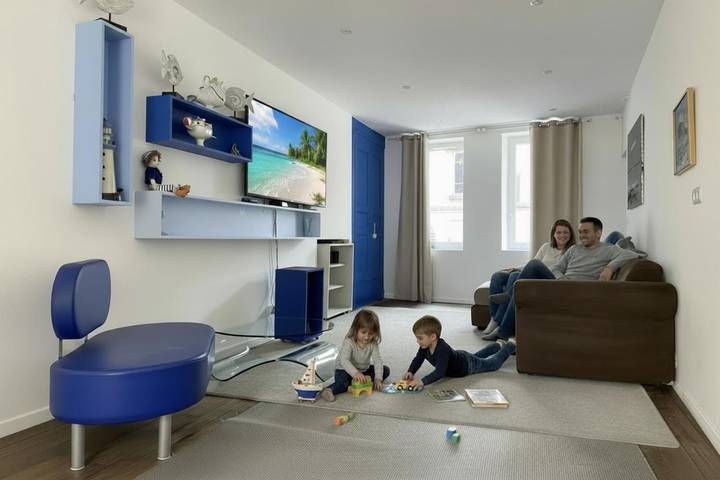 Appartement de vacances pour 3 personnes, avec Jardin et Vue