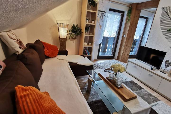 Ferienwohnung für 6 Personen, mit Balkon und Garten