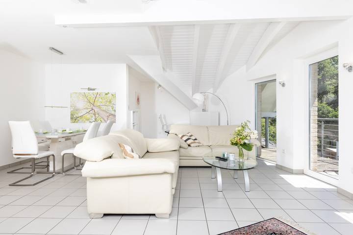 Ferienwohnung für 5 Personen, mit Balkon und Balkon/Terrasse sowie Terrasse im Siegerland - 4