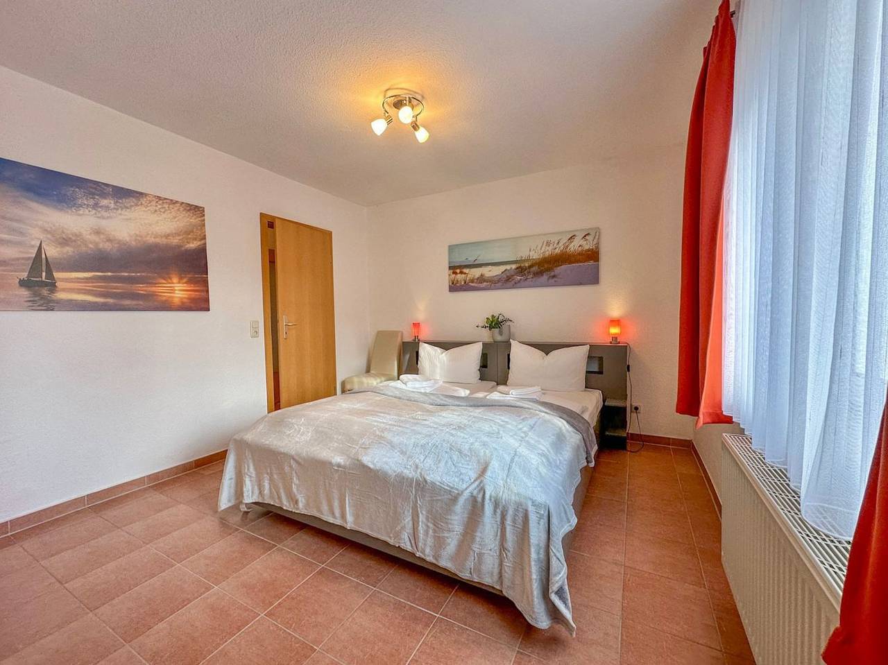Appartement entier, Ferienwohnung 4 – Großzügiges Familienapartment mit zwei Schlafzimmern in Middelhagen, Mönchgut