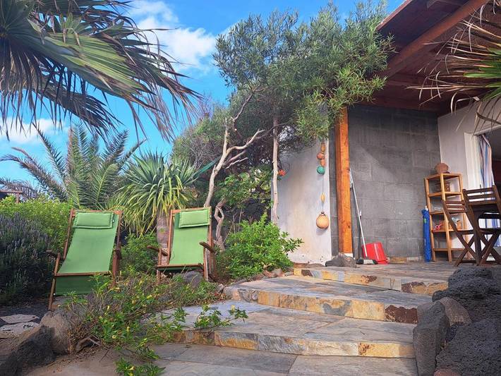 Location de vacances pour 4 personnes, avec jardin et vue dans Famara - 4