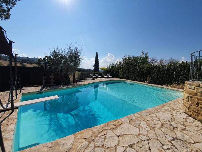Casa vacanza per 5 persone, con Giardino e Piscina nonché Panorama a Montegranaro