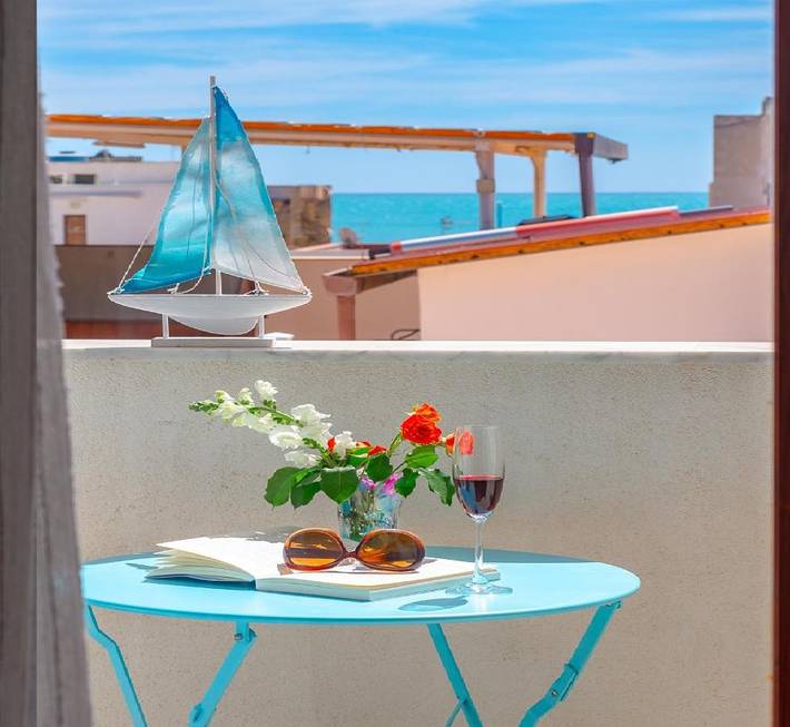 Appartement de vacances pour 4 personnes, avec terrasse et vue - 1