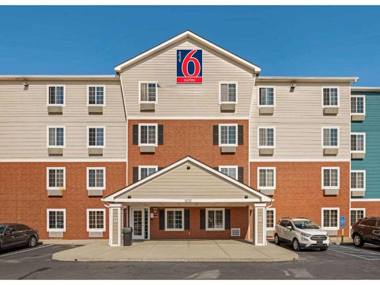 Appartement entier, Lit double Relax, Nsmk | Cuisine | Studio 6 Sharonville in Sharonville, Comté de Hamilton (OH)