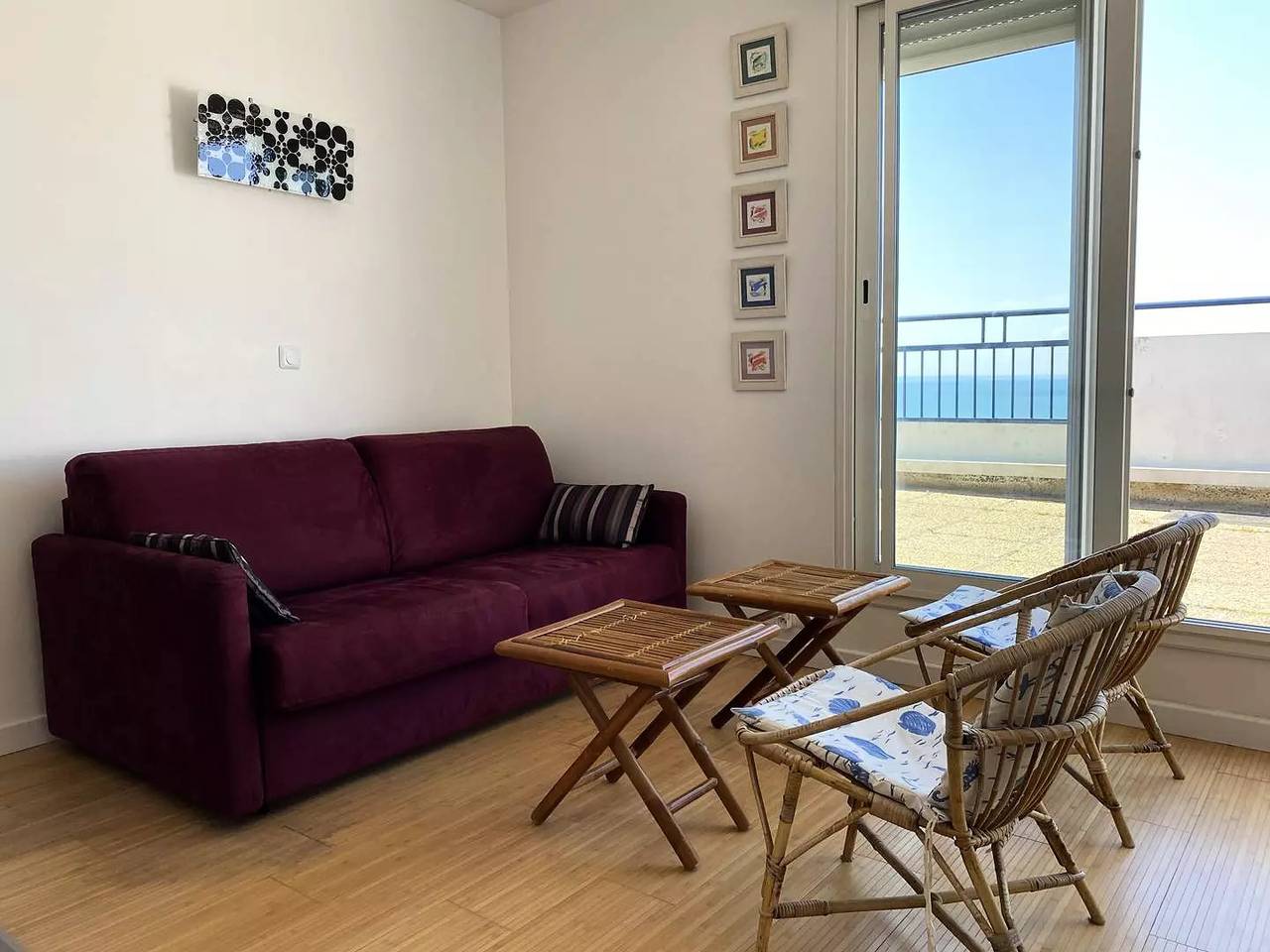 Estudio entero, Encantador estudio con vista al mar. in Pléneuf-Val-André, Côte d’Émeraude