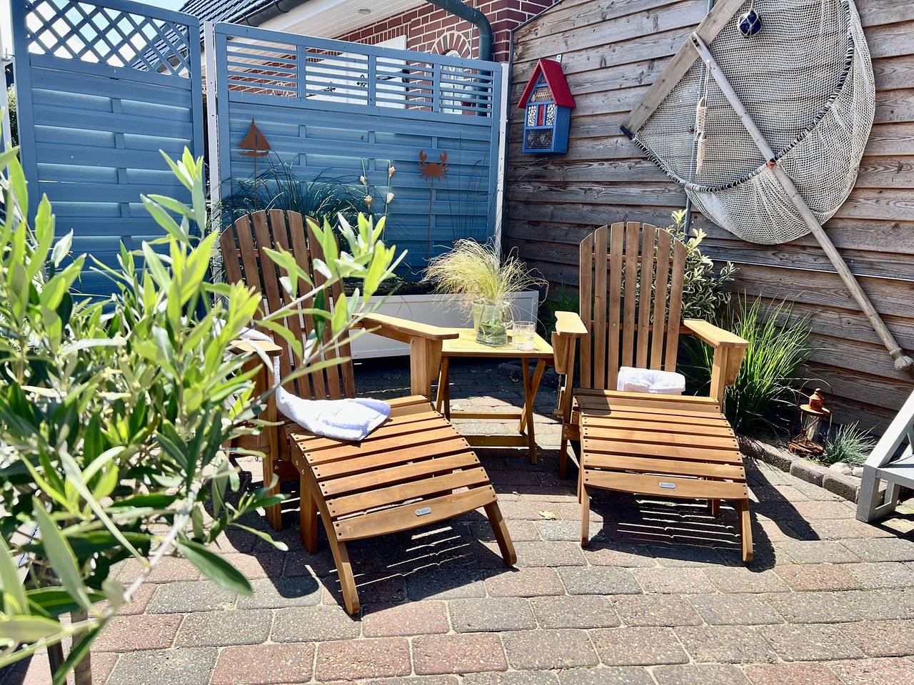 Ganze Ferienwohnung, Freie Sicht - Das Nordsee-Gesundheitshaus - Ferienwohnung Pidder Lüng, 40qm, 1 Schlafzimmer, 1 Wohn-/Schlafzimmer, max. 4 Personen in Dagebüll, Nordfriesland