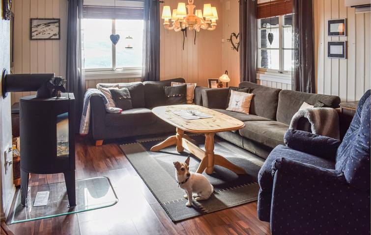 Ferienhaus für 6 Personen mit Garten in Nordre Land