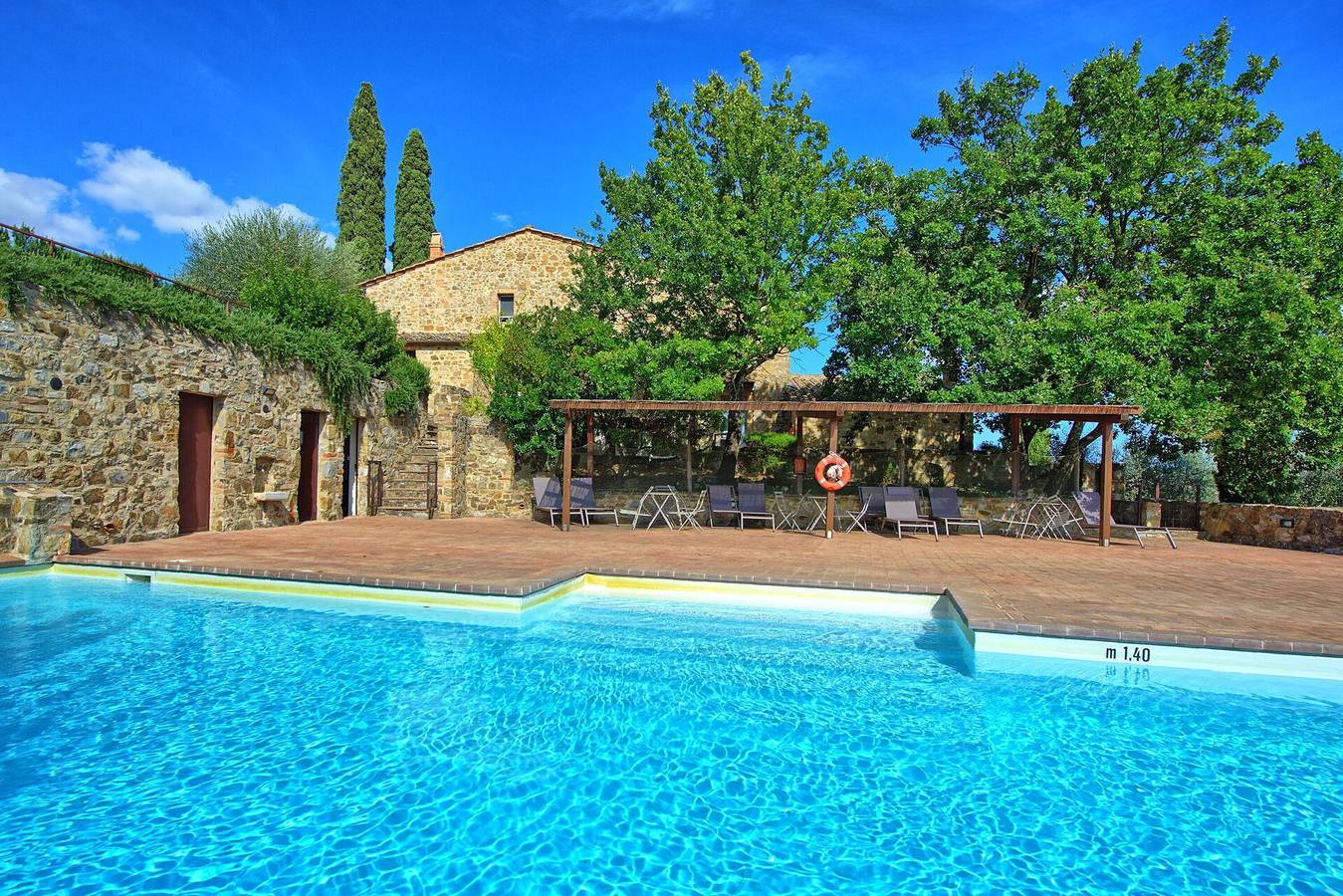 Ganze Ferienwohnung, Brunello - Brunello 1 in Montalcino, Orciatal