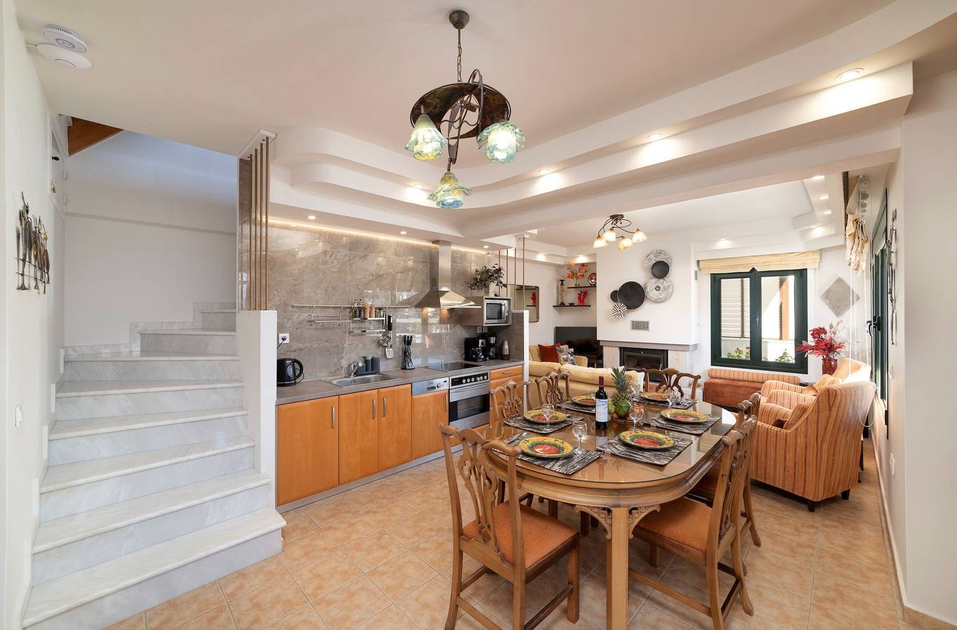 Villa für 15 Personen mit Garten in Koutsouras, Lasithi