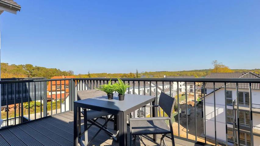 Ferienwohnung für 4 Personen, mit Balkon in Kölpinsee - 3