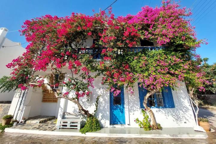 Gîte pour 2 personnes, avec Balcon ainsi que Terrasse et Vue dans Mokhlos - 2