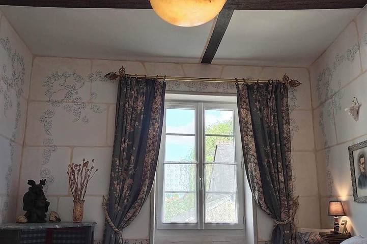 Gîte pour 3 personnes, avec terrasse ainsi que sauna et jardin à La Chapelle-aux-Choux - 4