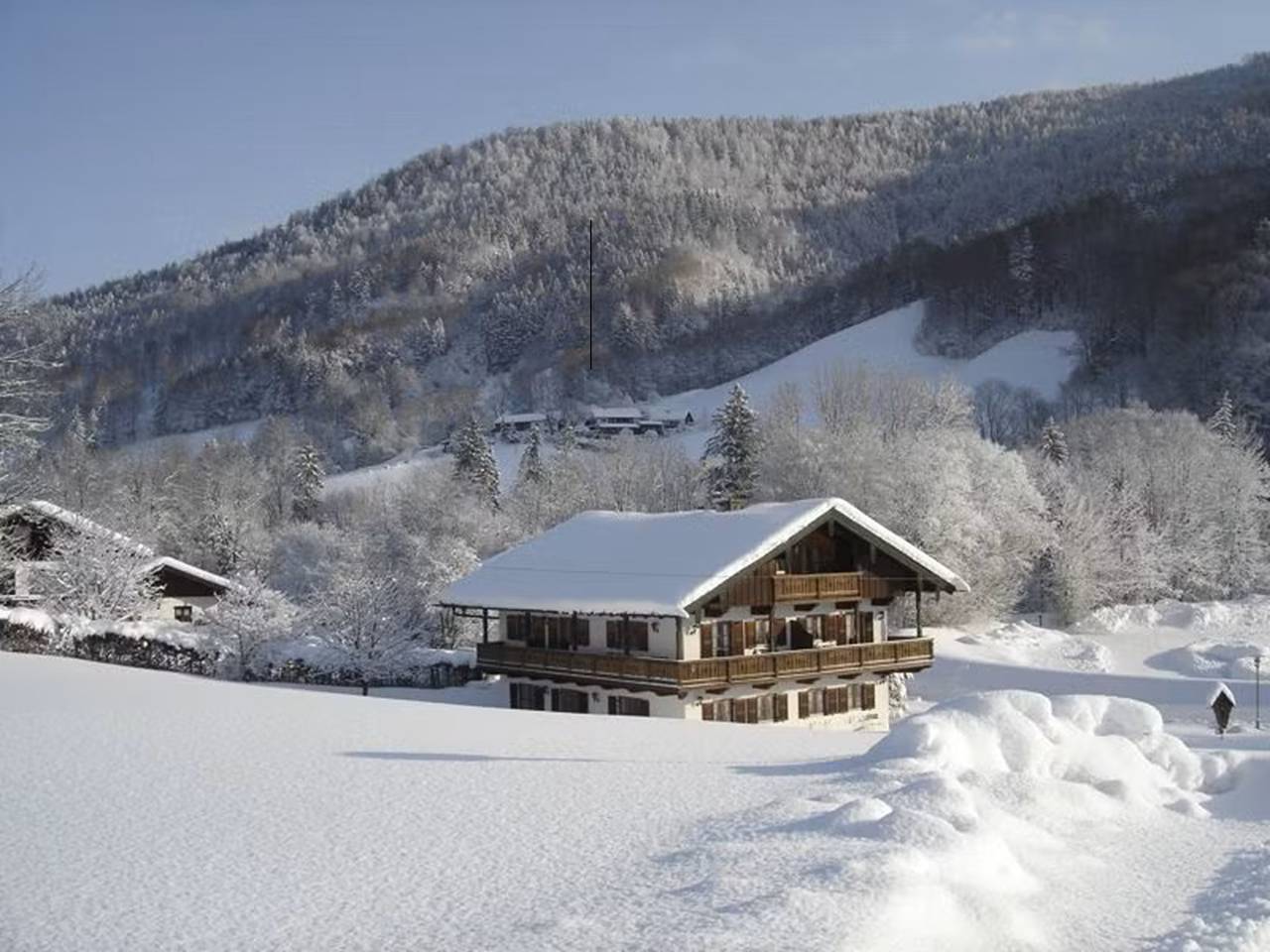Entire holiday apartment, Ferienwohnungen Reiter inkl. Chiemgaukarte - Holiday flat 2, 55sqm, balcony, kitchenette, 2 bedrooms, 1 living room, Wlan in Ruhpolding, Bavarian Alps