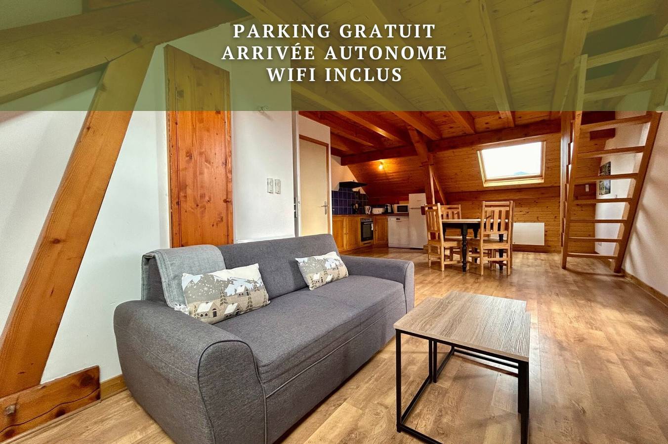 Appartement entier, Chez fred 202 - parking, wifi - clg savoie in Saint-Pierre-d'Albigny, Région de Chambéry