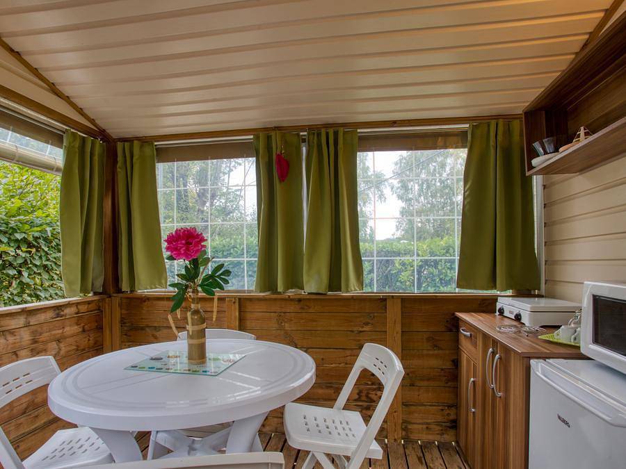 Camping La Salvinie - Mobilhome 5 personas - Vacancial - Sans San 1/5 pers in Terrasson-Lavilledieu, Périgord Noir