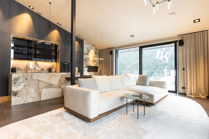 Hütte für 6 Personen, mit Sauna und Ausblick sowie Balkon, kinderfreundlich in Kappl - 3