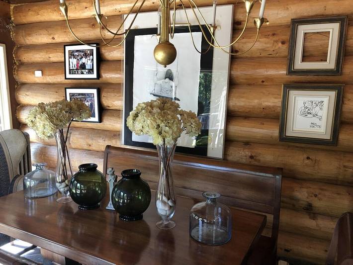 Log cabin for 15 people, with garden and hot tub, with pets in Vermont